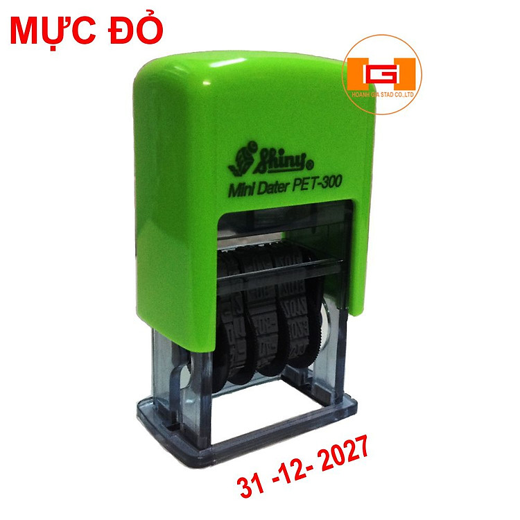 Dấu Ngày Thắng Năm (Bao Gồm Mực) – Đỏ