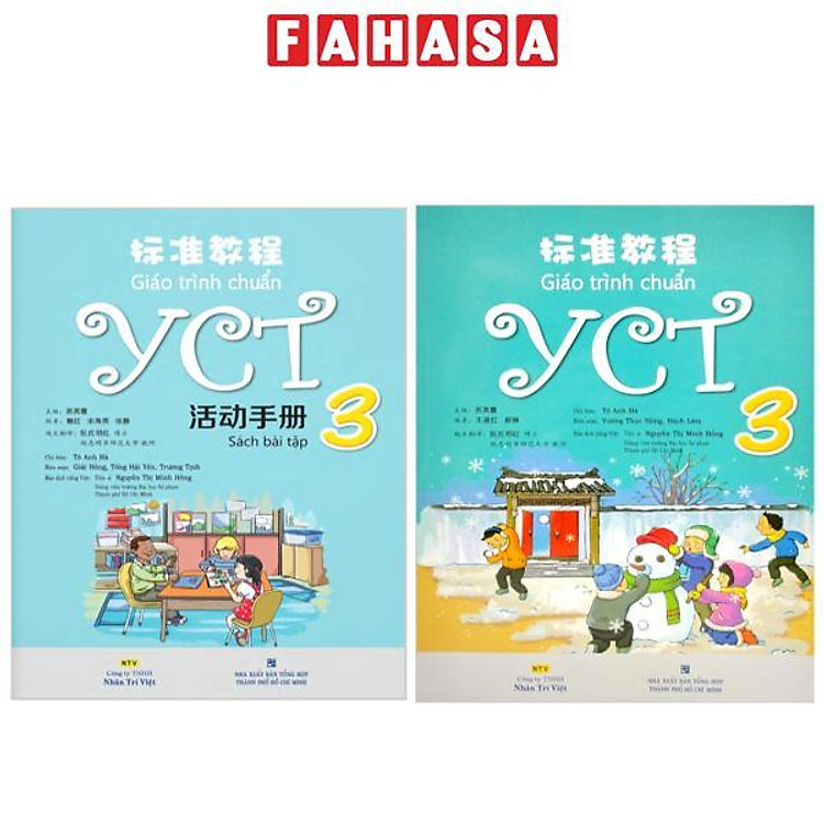 Giáo Trình Chuẩn YCT 3 – Sách Bài Học + Sách Bài Tập
