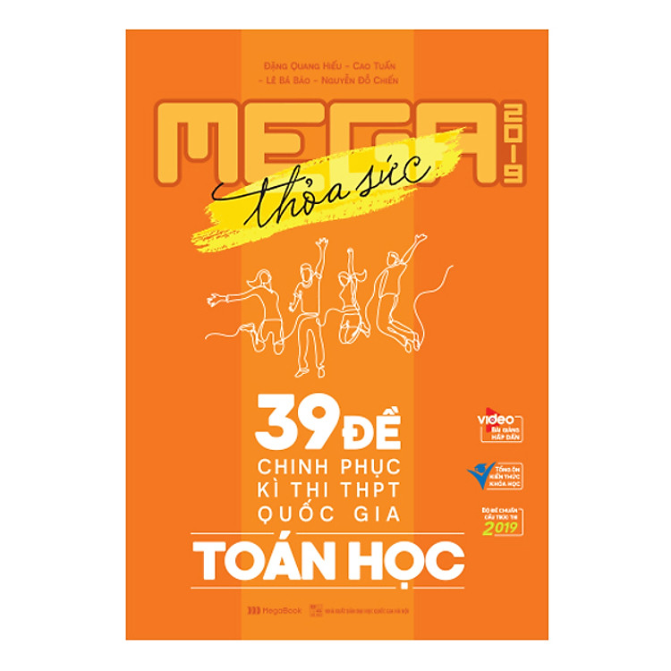 Sách Mega Luyện Đề THPTQG 2019 Toán Học – Tích Hợp Video Bài Giảng 8+