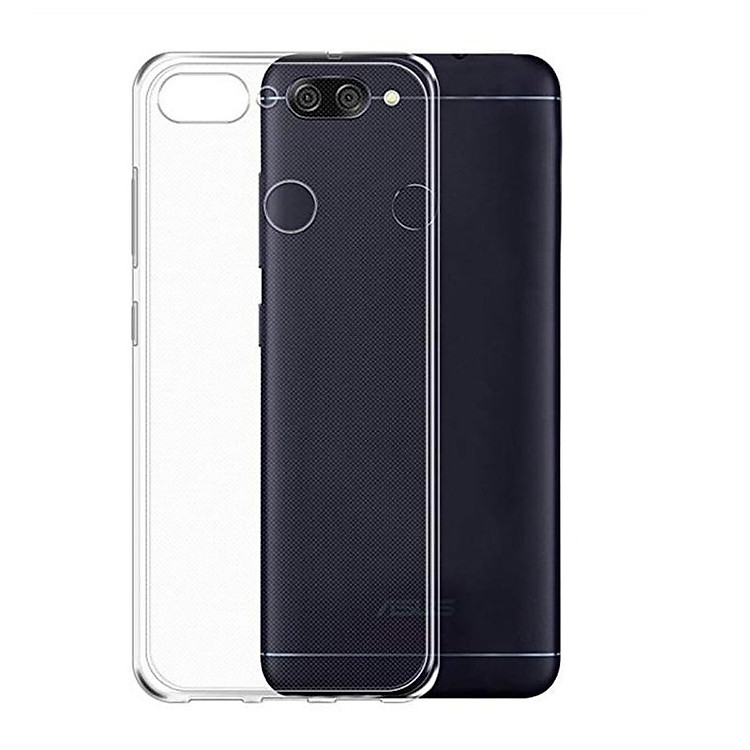 Ốp lưng silicone dẻo trong suốt dành cho Asus Zenfone Max Plus M1 ( ZB570TL )