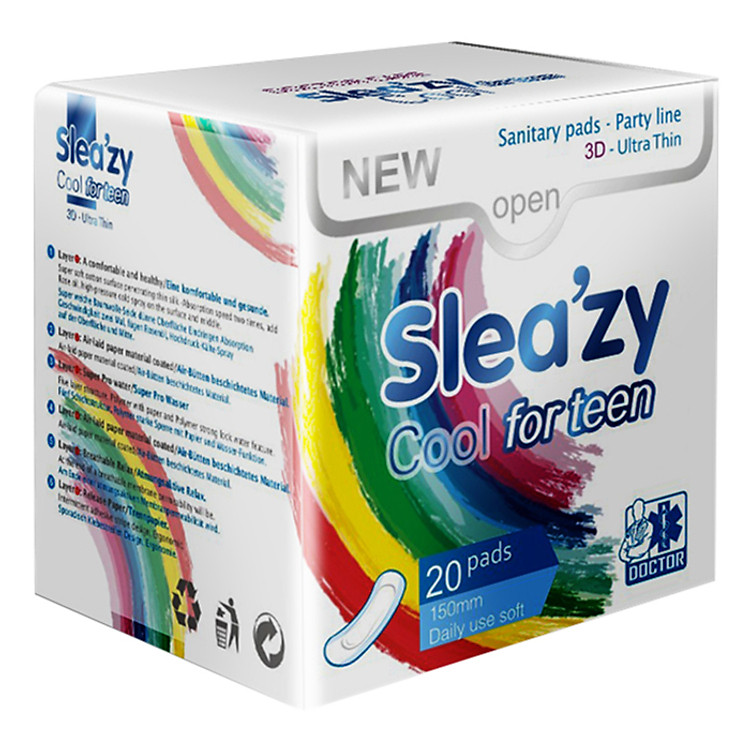 Băng Vệ Sinh Thảo Dược Doctor Care-Sea'Zy Cool For Teen Hàng Ngày