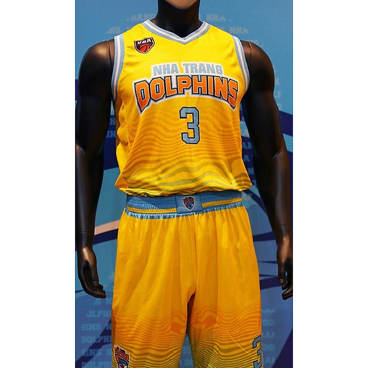Bộ Quần Áo thi đấu Chính thức bóng rổ Nha Trang Dolphins