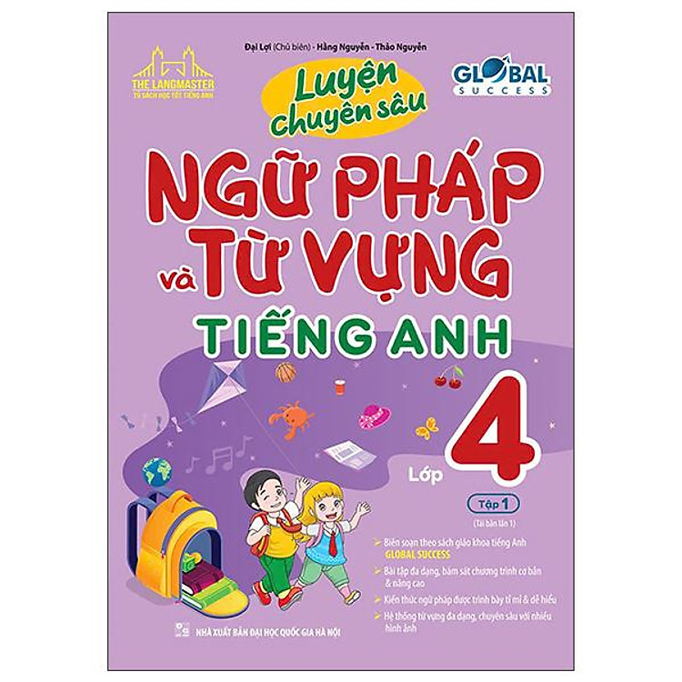 Global Success - Luyện Chuyên Sâu Ngữ Pháp Và Từ Vựng Tiếng Anh Lớp 4 - Tập 1 (Tái Bản 2025) - Ảnh 2