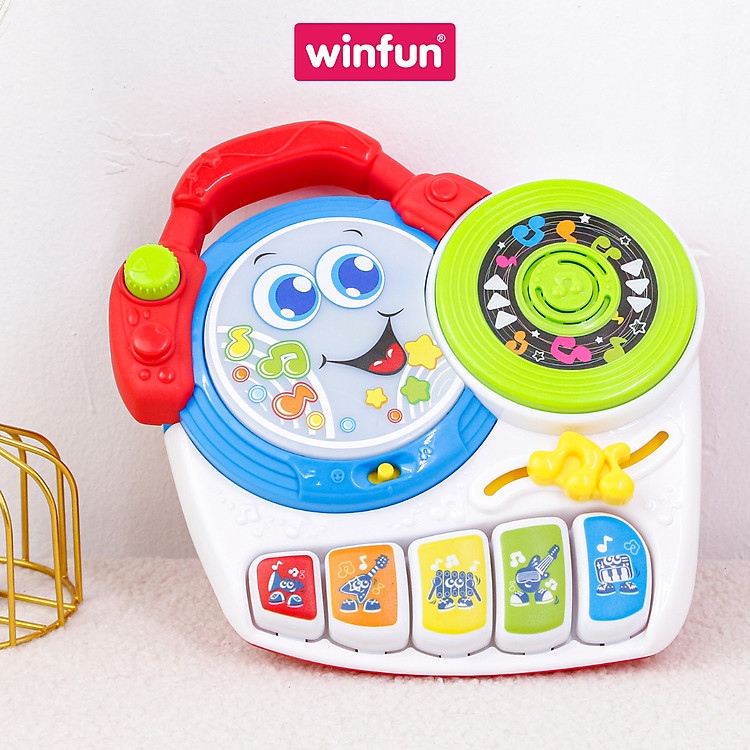 Bàn nhạc DJ cho bé Winfun 1801-NL Chính hãng Tiết kiệm - Hình ảnh 5