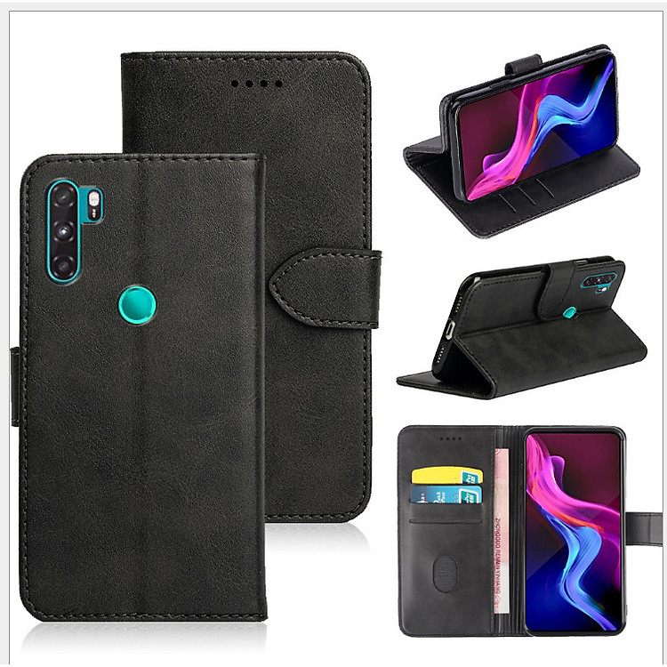 Bao da dành cho điện thoại Vsmart Active 3 - Bao Da Bê Cao Cấp