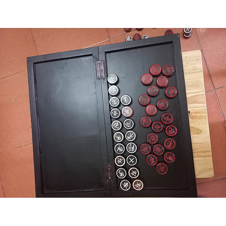 Bàn cờ tướng gỗ trắc 50x50cm Chính hãng Tiết kiệm - Hình ảnh 5