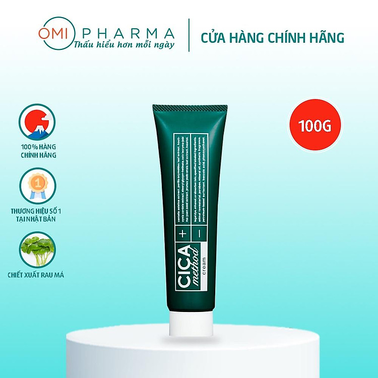 Kem Dưỡng Ẩm, Ngừa Mụn, Giảm Mụn Và Phục Hồi Tổn Thương Do Mụn Cica Method 100g