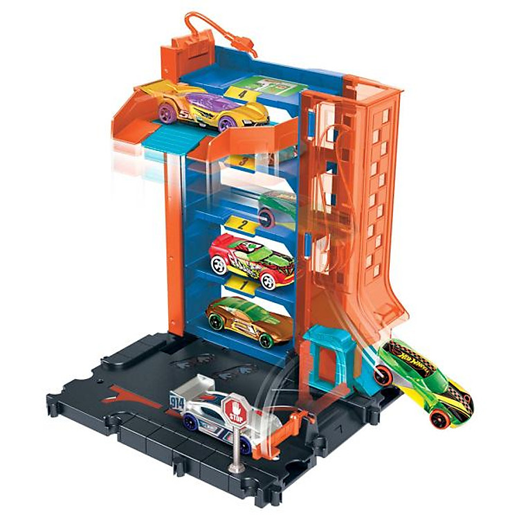Mua Đồ Chơi Mô Hình Trạm Giữ Xe Hot Wheels Chính hãng Ưu đãi