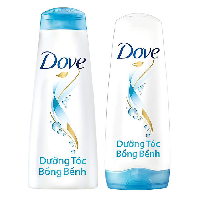 Combo Dầu Gội Dove Dưỡng Tóc Bồng Bềnh 340g + Kem Xả Dove Dưỡng Tóc Bồng Bềnh 335g