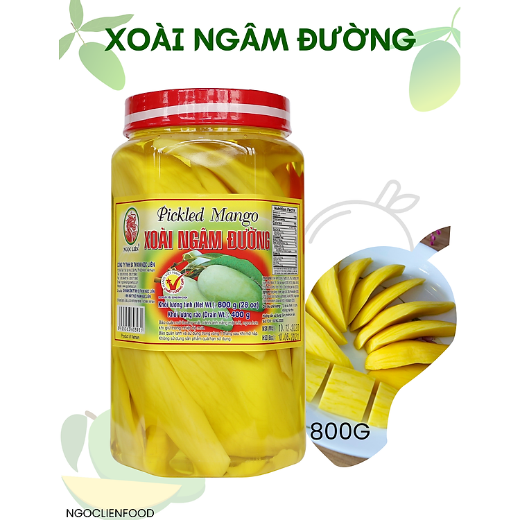 XOÀI NGÂM ĐƯỜNG NGỌC LIÊN 800G