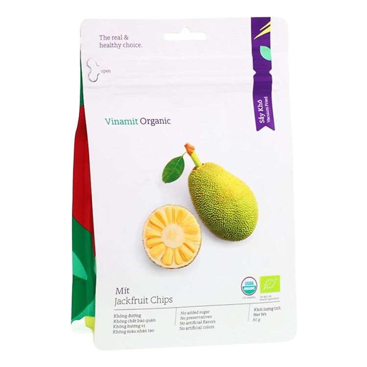 Mít Sấy Vinamit Organic (80g)