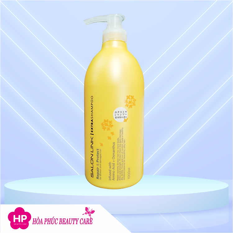 Dầu Gội Đầu Phục Hồi Tóc Khô Xơ Chẻ Ngọn Salon Link Extra Shampoo (1000 mL)