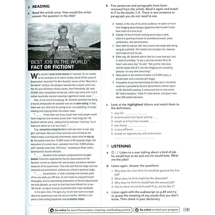 American English File 3rd Edition: Level 5: Workbook - Ảnh 3