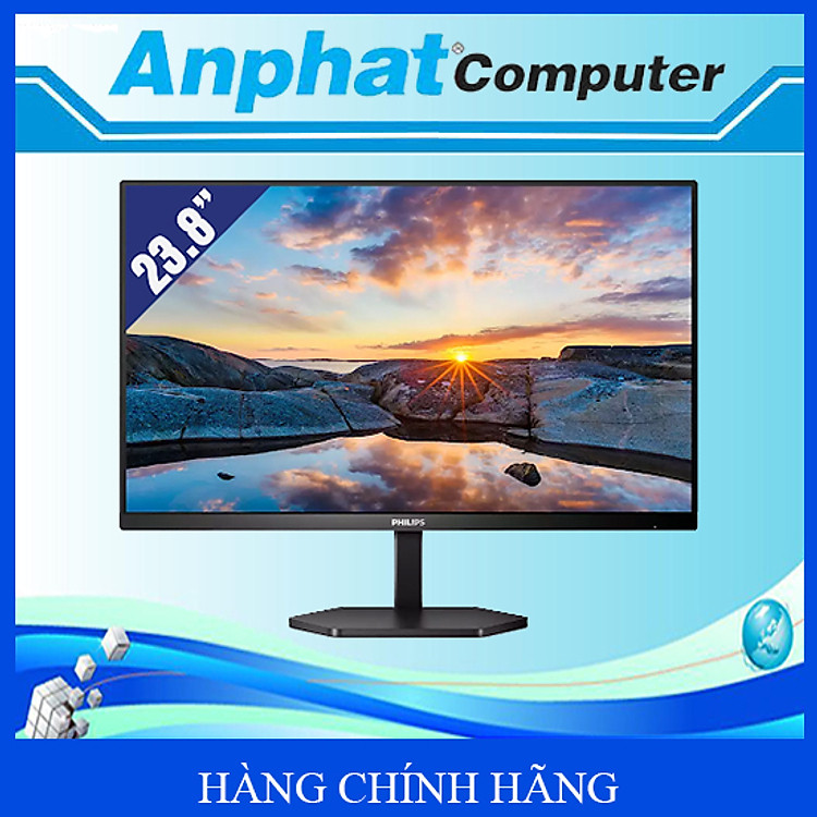 Màn hình LCD PHILIPS 23.8" 24E1N3300A (23.8 Inch/Full HD/IPS/75Hz/4 ms) - Hàng Chính Hãng