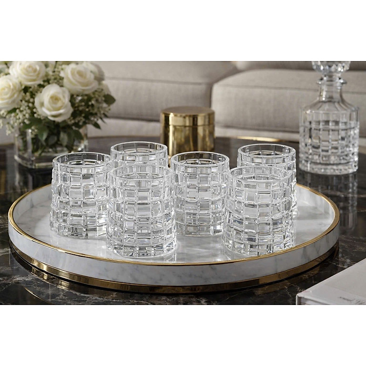 Set 6 cốc Irris Bossa Jar 05T đế rộng - 260ml hàng chính hãng