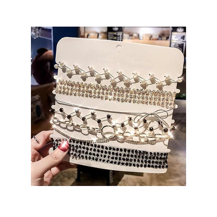 Set 6 vòng cổ choker thời trang nữ quyến rũ