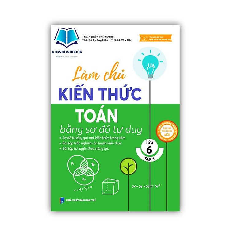 Làm Chủ Kiến Thức Toán Lớp 6 Bằng Sơ Đồ Tư Duy – Tập 1 (MC)