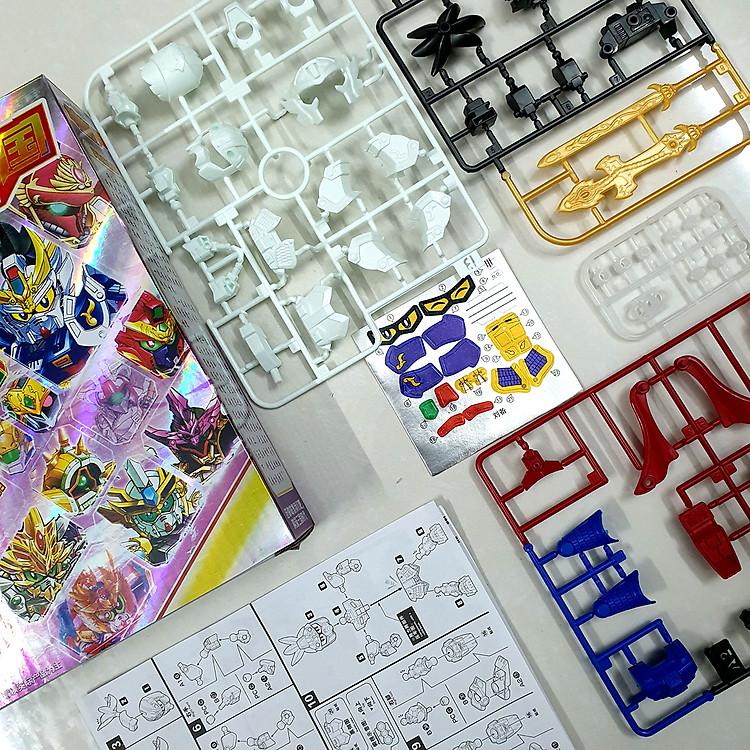Đồ chơi lắp ráp SD Gundam Lưu Bị Chính hãng Ưu đãi - Hình ảnh 5