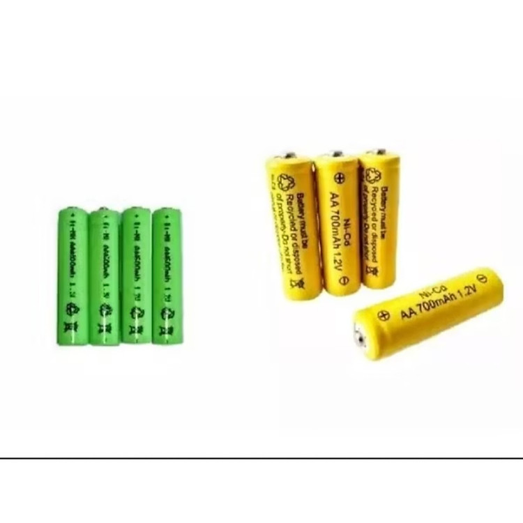 BỘ SẠC PIN TIỂU AA AAA ĐIỆN TỬ VÀ PIN SẠC LẠI AA-AAA CAO CẤP