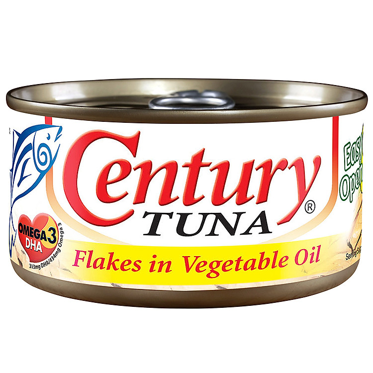 Cá ngừ Century xắt lát ngâm dầu thực vật 170g