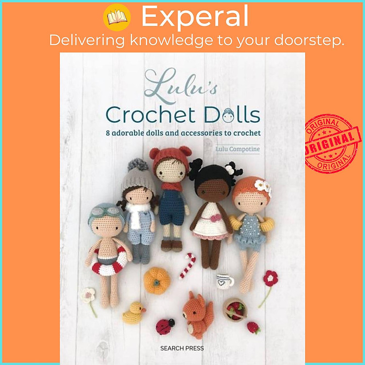 Sách - Lulu's Crochet Dolls - 8 adorable dolls and accessories to crochet by (UK edition, paperback)