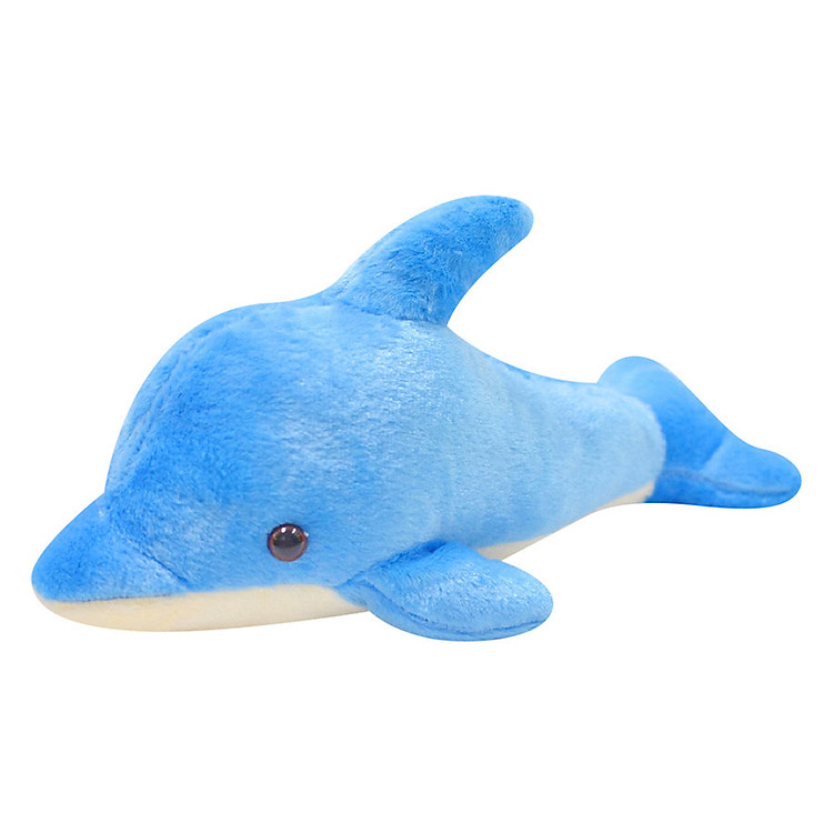 Cá Heo Nhồi Bông - 50 cm - Xanh Biển