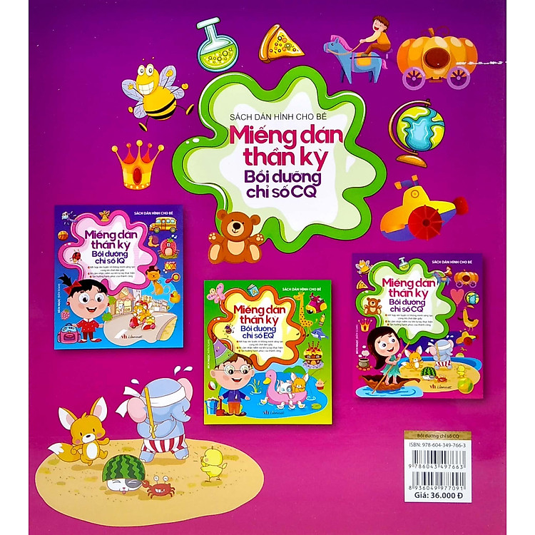 Dán Hình Cho Bé - Miếng Dán Thần Kỳ - Ảnh 3