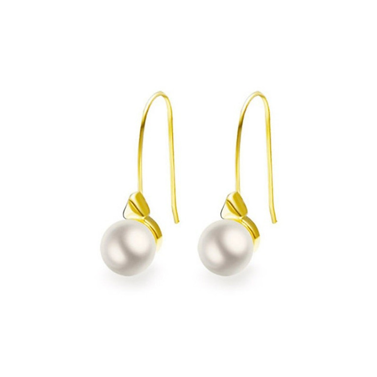 Bông Tai Ngọc Trai Titan Ko Đen TT 3524