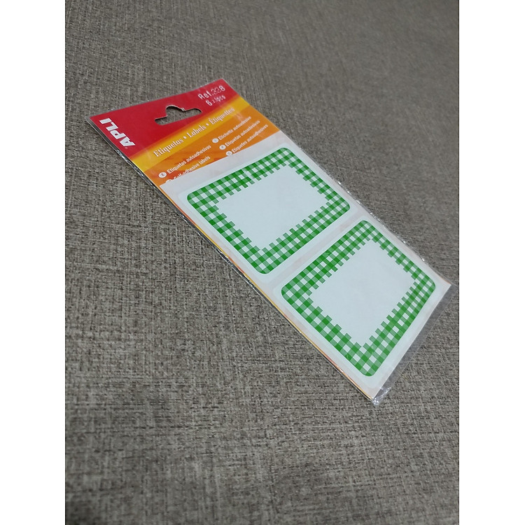 Sticker APLI - Viền Xanh Lá (52 x 78) - Ảnh 2