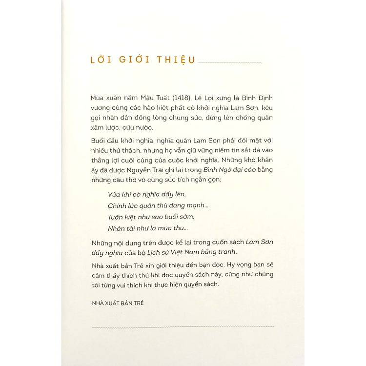 Lịch sử Việt Nam bằng tranh - Lam Sơn dấy nghĩa - Ảnh 3