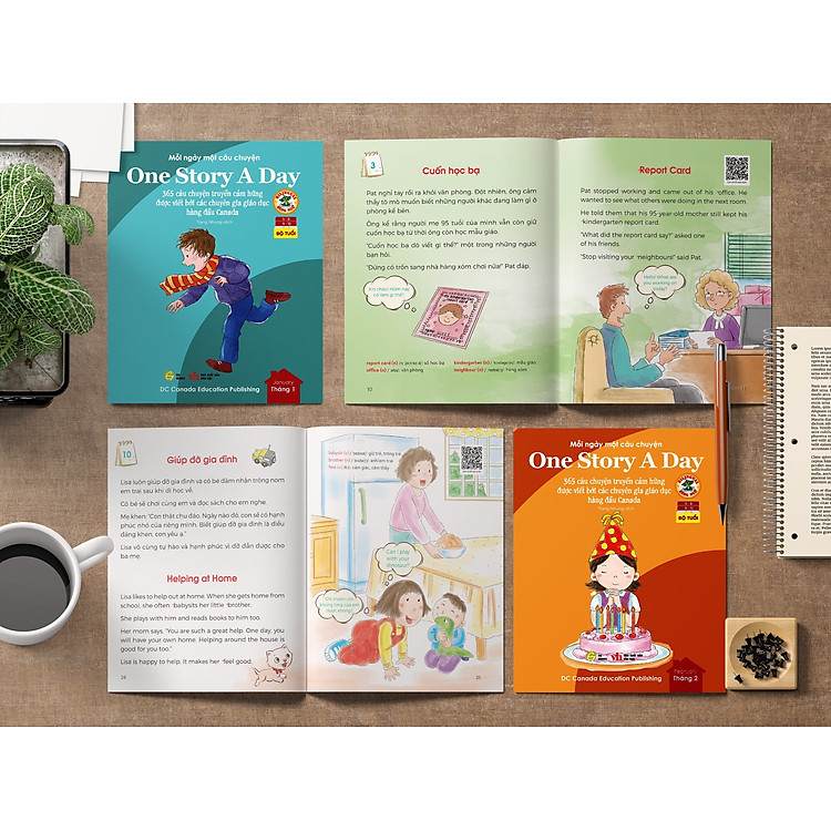 One Story A Day - CUỐN 6 : 365 câu chuyện phát triển IQ, EQ cho bé - Ảnh 5