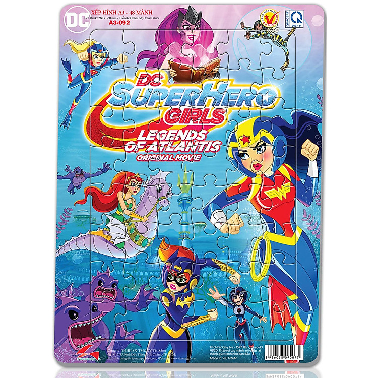Mua tại Lazada: Xếp Hình Tia Sáng Super Hero Girl Chính hãng Giá tốt