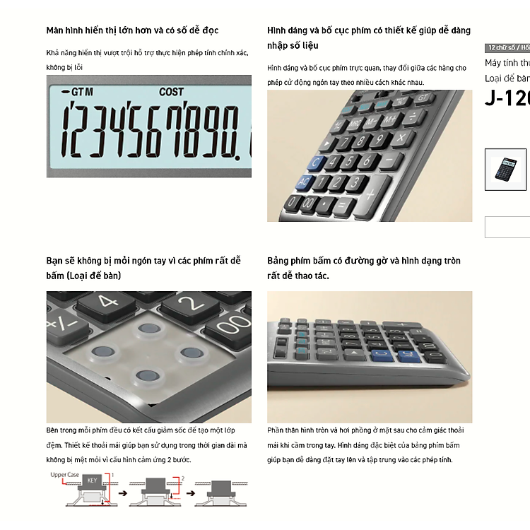 Máy Tính CASIO DF-120FM Cỡ Trung - Ảnh 5