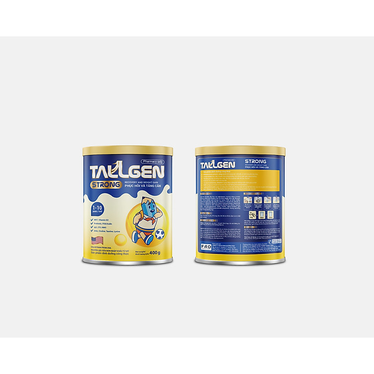 Sữa Tallgen Strong 850gr tăng cân cho trẻ Chính hãng Giá tốt - Hình ảnh 2