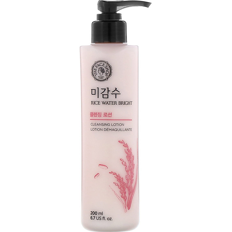 Tẩy Trang Gạo The Face Shop Rice Water Bright Cleansing Lotion 200ml