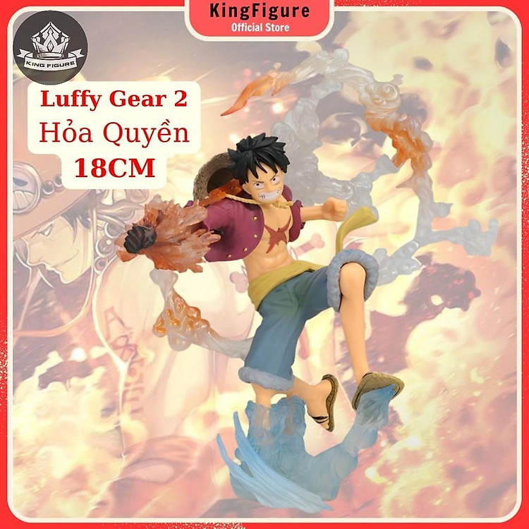 Mô Hình Luffy Gear 2 18CM - One Piece - Ảnh 2
