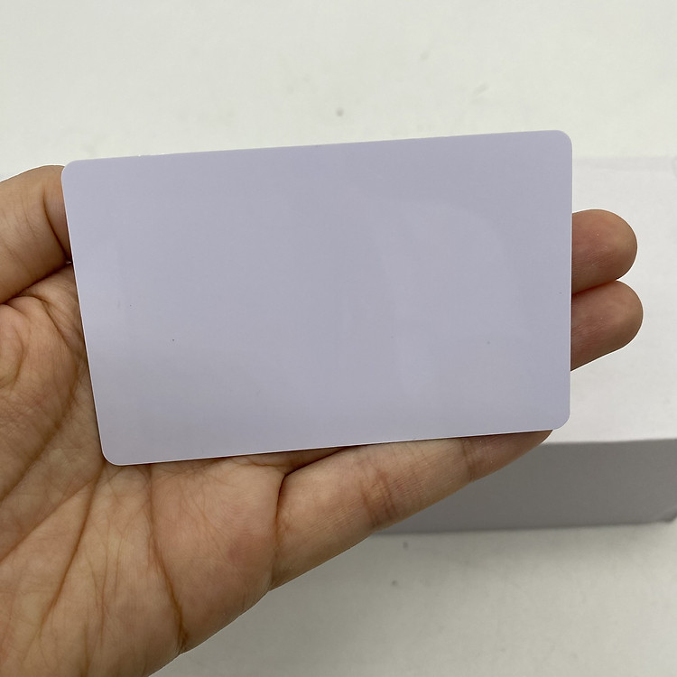 Phôi thẻ nhựa PVC trắng (10 thẻ) - Ảnh 2