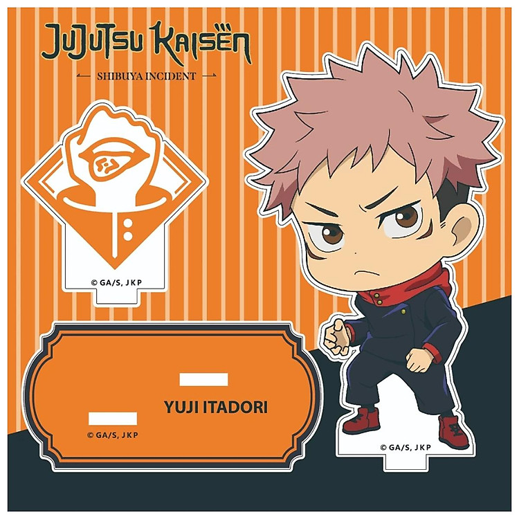 Đồ Chơi Chibi Acrylic Jujutsu Kaisen - Yuji Chính hãng Giá tốt - Hình ảnh 3
