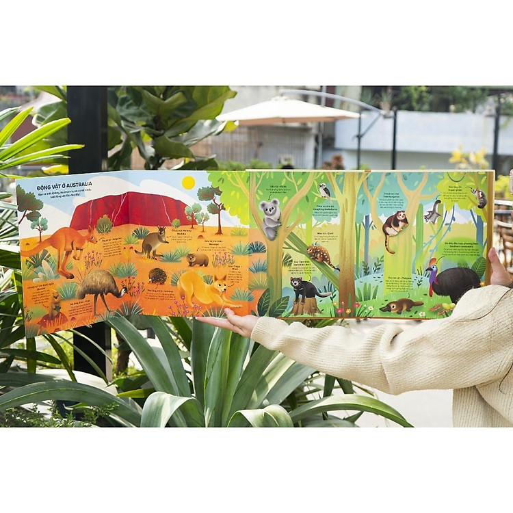 Cuốn sách khổng lồ về động vật hoang dã - Big book of wild animals - Ảnh 7