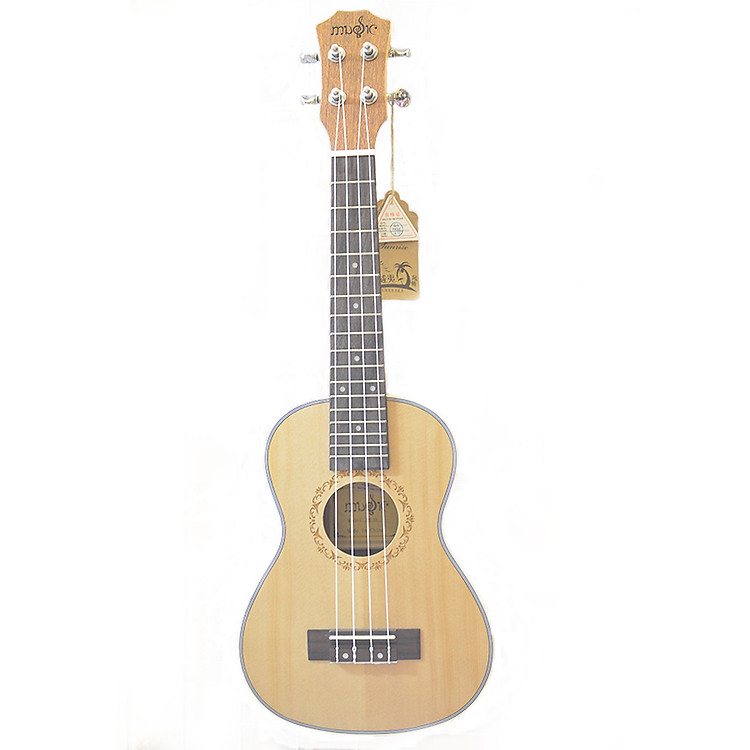 Đàn Ukulele Concert VHP gỗ Thông Pick-up (tặng dây 6 ly ra loa)