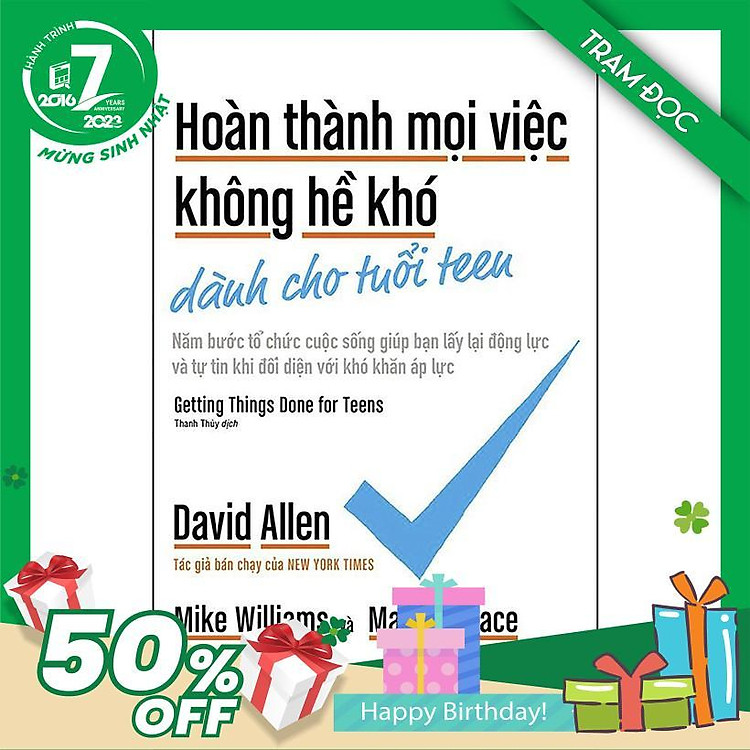 Trạm Đọc Official | Hoàn Thành Mọi Việc Không Hề Khó Dành Cho Tuổi Teen