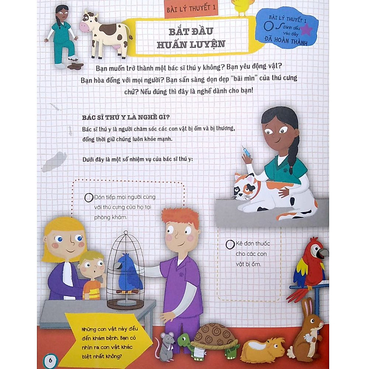 Tủ Sách Giáo Dục Stem: Bác Sĩ Thú Y Tập Sự - Ảnh 4