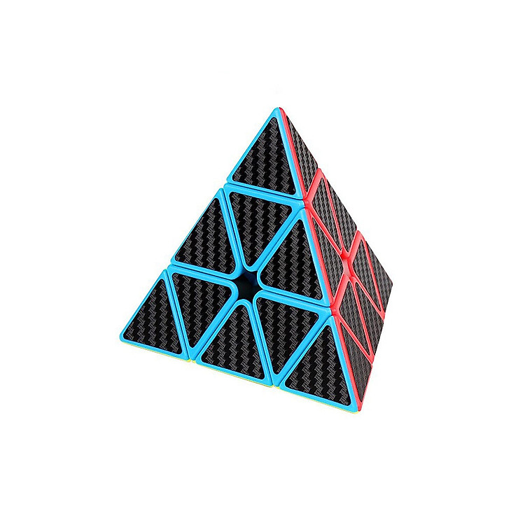 Rubik Tam Giác Carbon Kèm Chân Đế Chính hãng Tiết kiệm - Hình ảnh 2