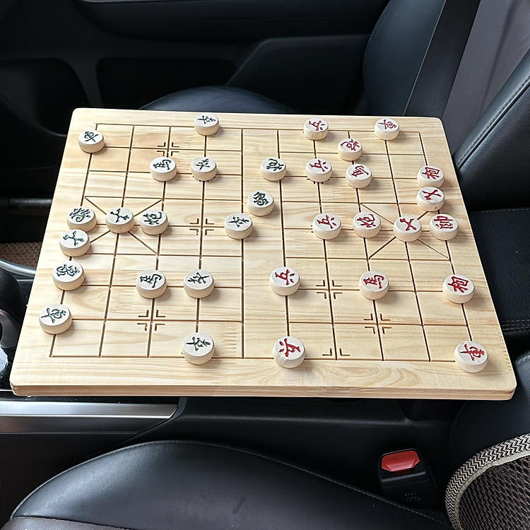 Bàn Cờ Tướng Gỗ Sồi 43x37cm Siêu Rẻ Chính hãng Ưu đãi - Hình ảnh 5