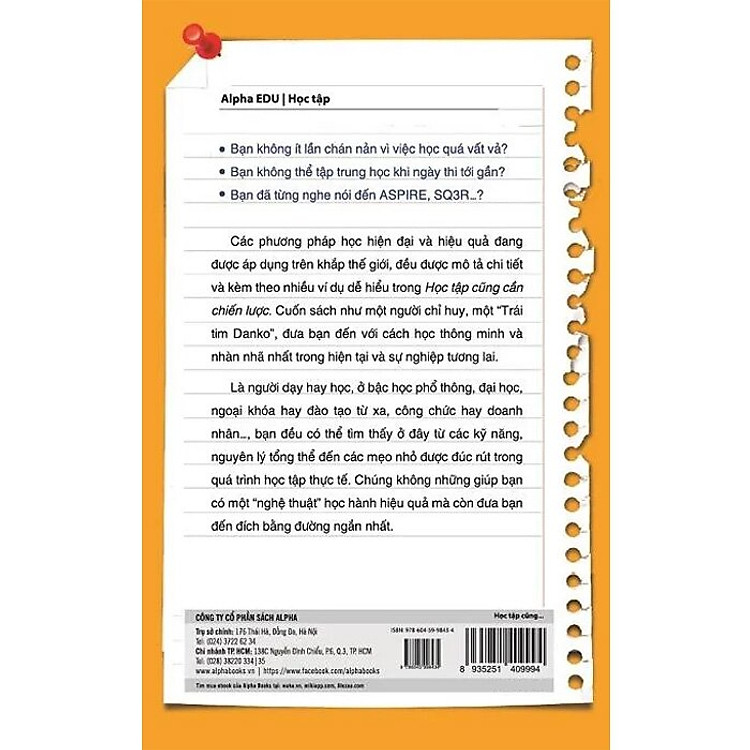 Học Tập Cũng Cần Chiến Lược - Ảnh 2