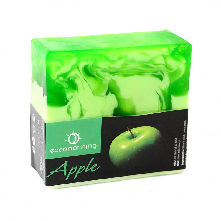 Xà Bông Handmade ECCOMORNING Hình Vuông Hương Trái Cây