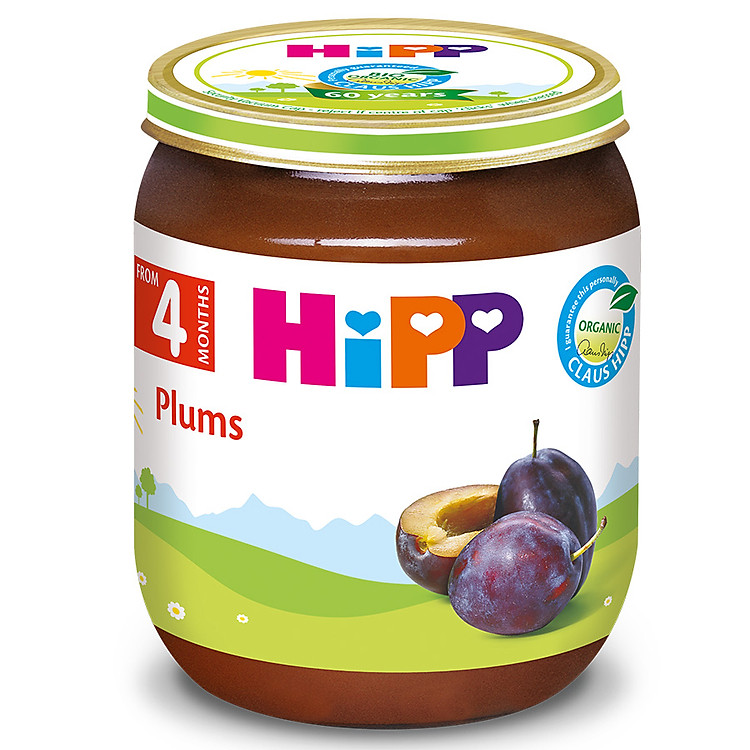 Dinh Dưỡng Đóng Lọ Mận Tây HiPP 125g - 4253