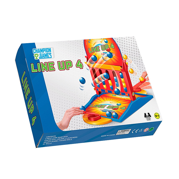 Tìm mua tại Avakids: Đồ Chơi Bắn Banh Line Up 4 - Ngập tràn khuyến mãi