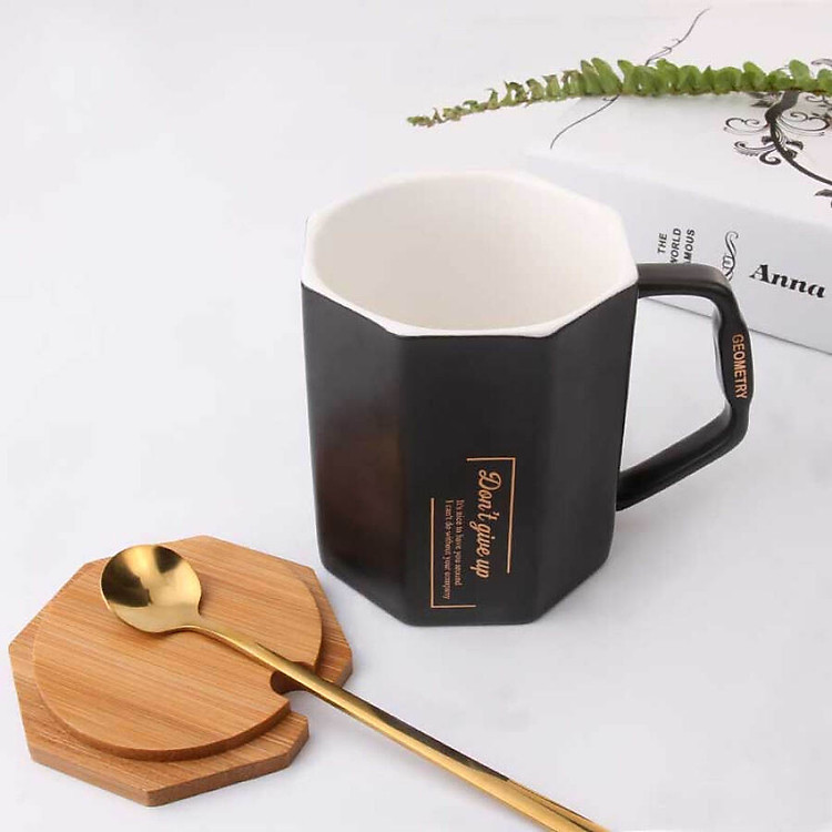 Ly Sứ Cà Phê Bethus Có Thìa