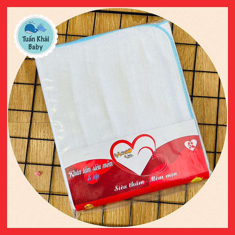 Túi Khăn Tắm Gạc Xô 5 Lớp Kachoo Chính hãng Ưu đãi - Hình ảnh 2